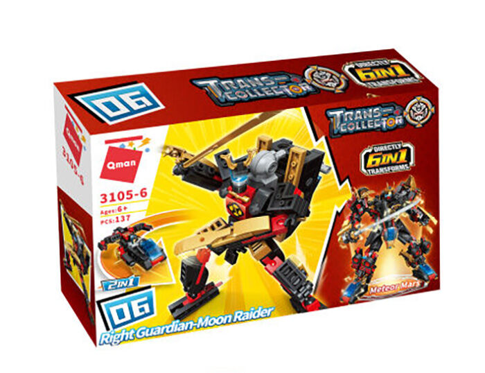 Qman Guardian of Star's Core 3105-6 Strážce měsíce "Raider" 2v1